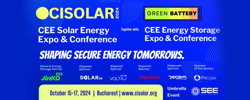 Sustainable Energy Expo CISOLAR 2024 and GREENBATTERY 2024 to Ignite Innovations in Renewable Energy ...