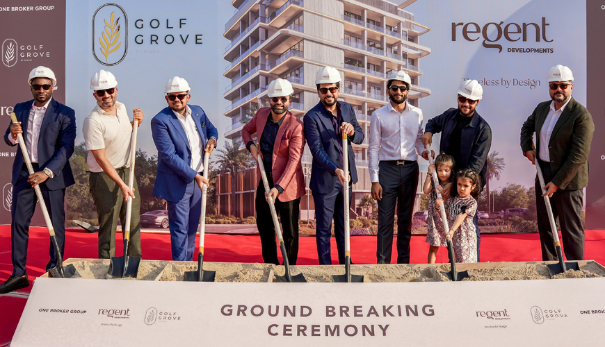 Regent Developments Celebrates Groundbreaking Ceremony as Premium Golf Course Development Achieves 80 Sellout
